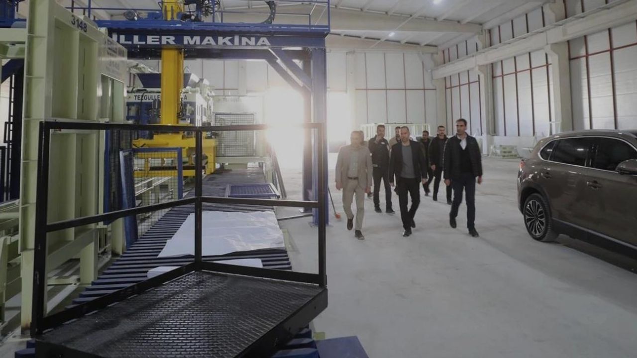 Belediye şehirde milyonluk üretim tesisini duyurdu!