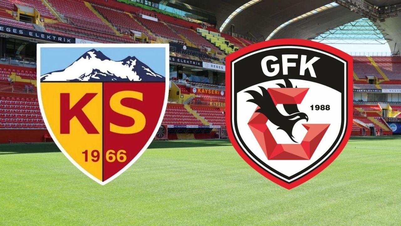 Kayserispor-Gaziantep FK canlı skor