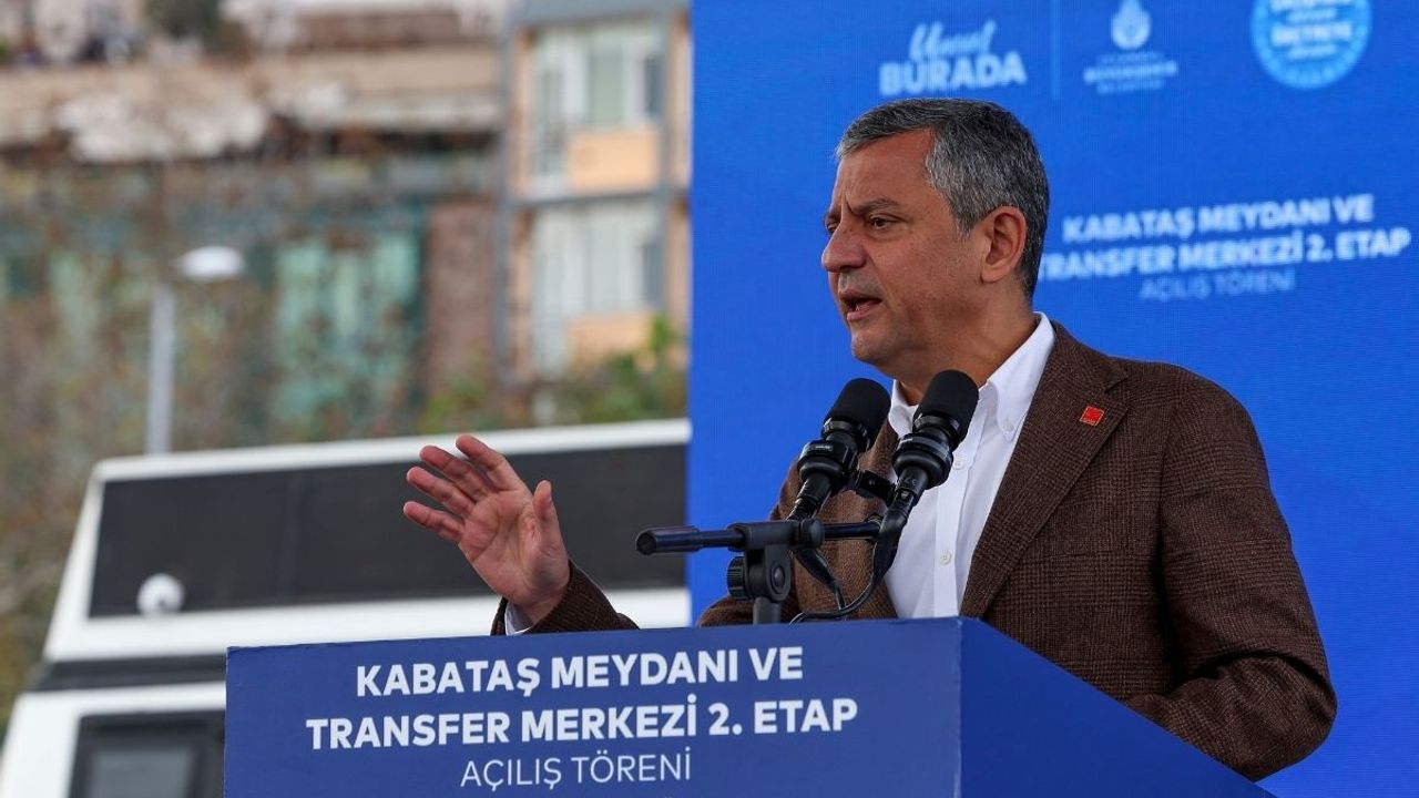 CHP lideri Özel: 2. etabı tamamlamanın memnuniyeti içindeyiz