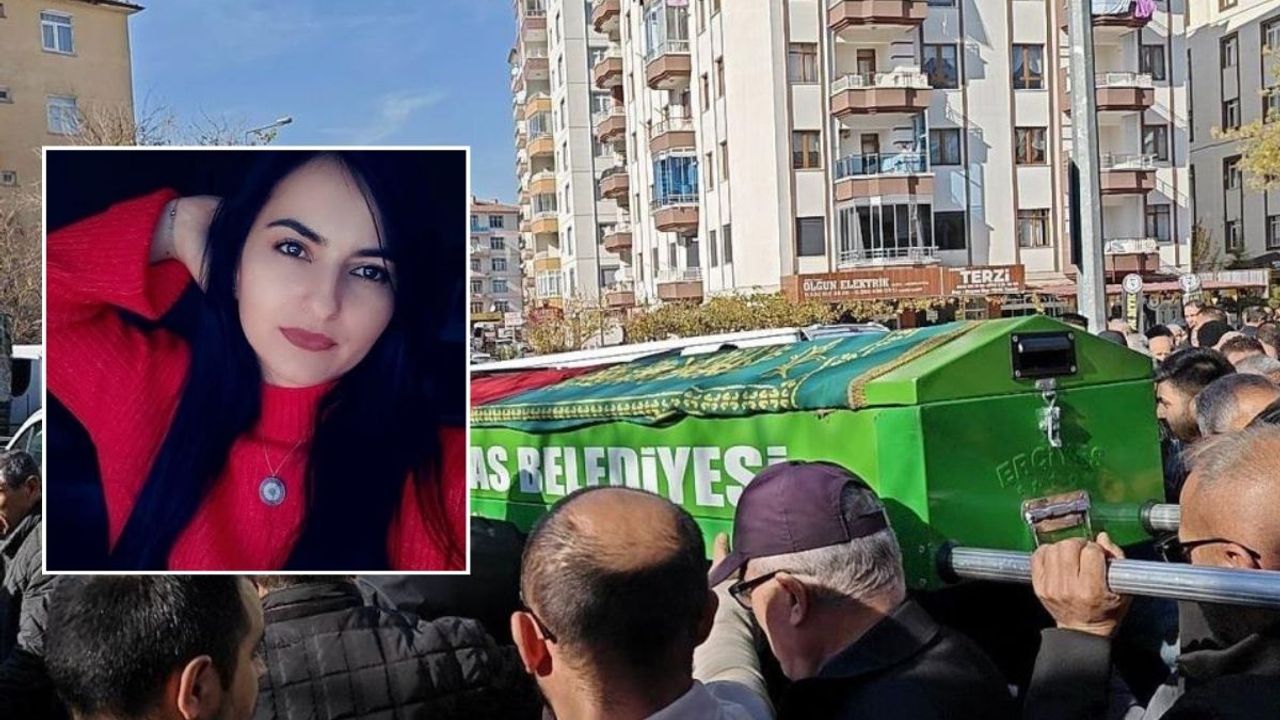 Kayseri’de sokakta tüfekle vurularak öldürülen Ebru Kekilli defnedildi
