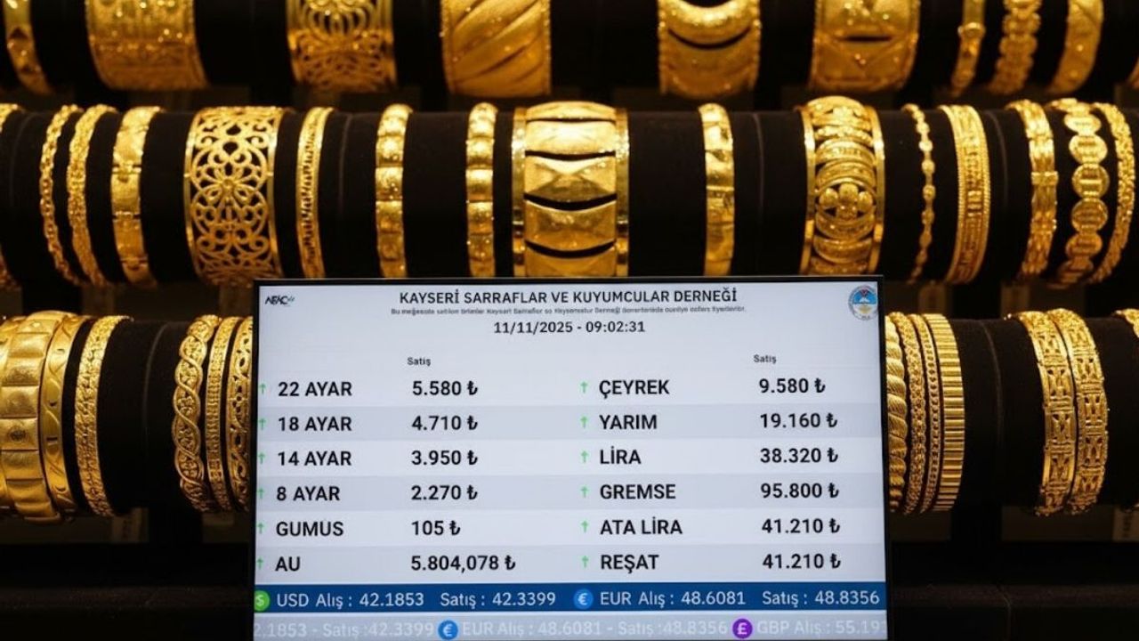 11 Kasım Kayseri'de Altın fiyatları!  İslam Memiş’ten dikkat çeken açıklama
