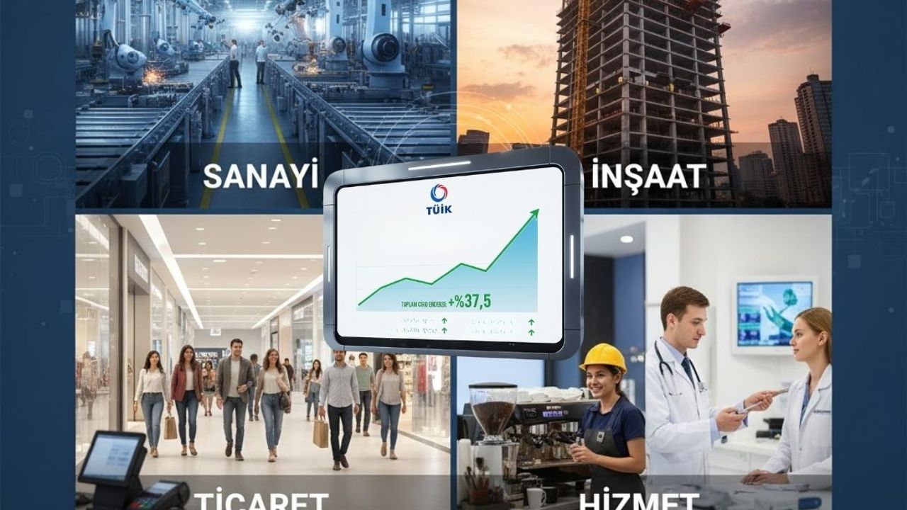 TÜİK verileri şaşırttı: Ciro endeksinde yükseliş sürüyor!