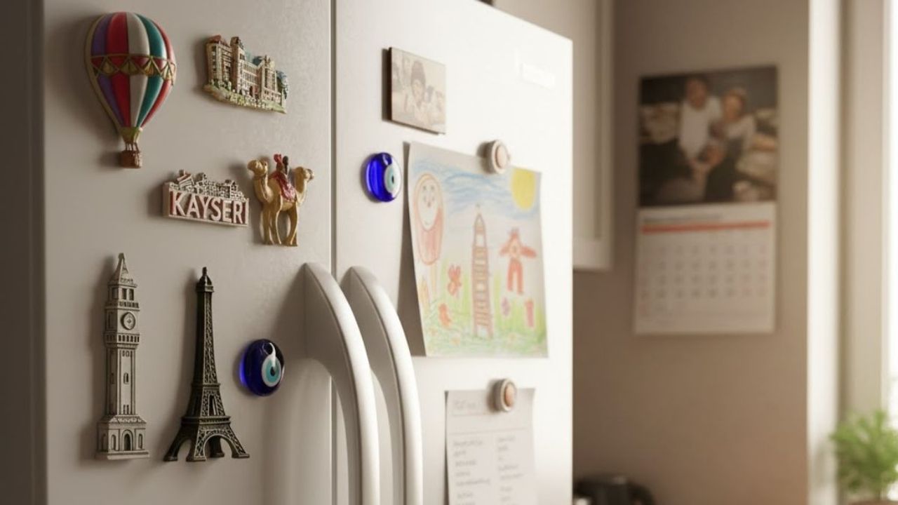 Kayseri evlerinde gizli tehlike! Buzdolabı magneti kullananlar dikkat!
