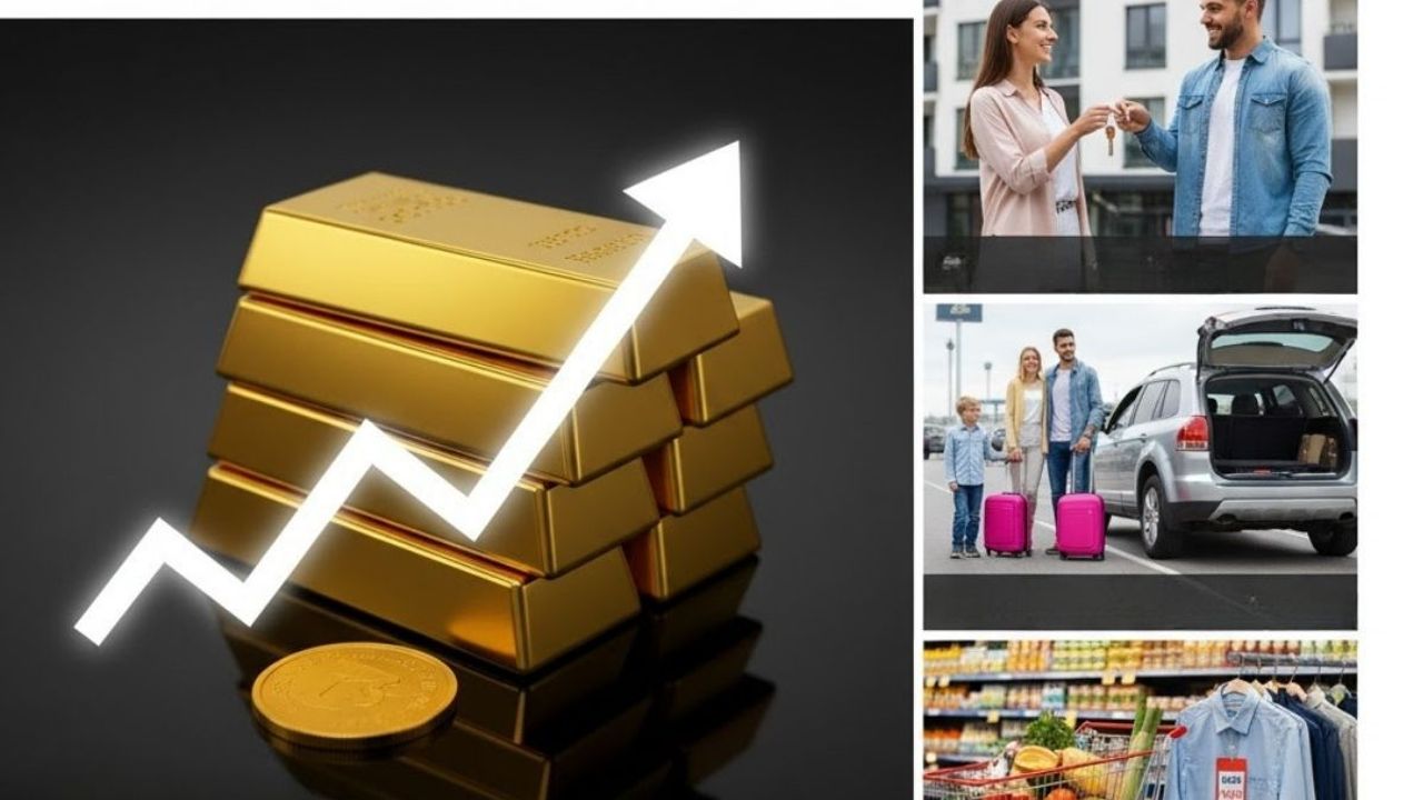 Altın uçtu, borsa düştü! TÜİK verileri ekonomide yönü değiştirdi