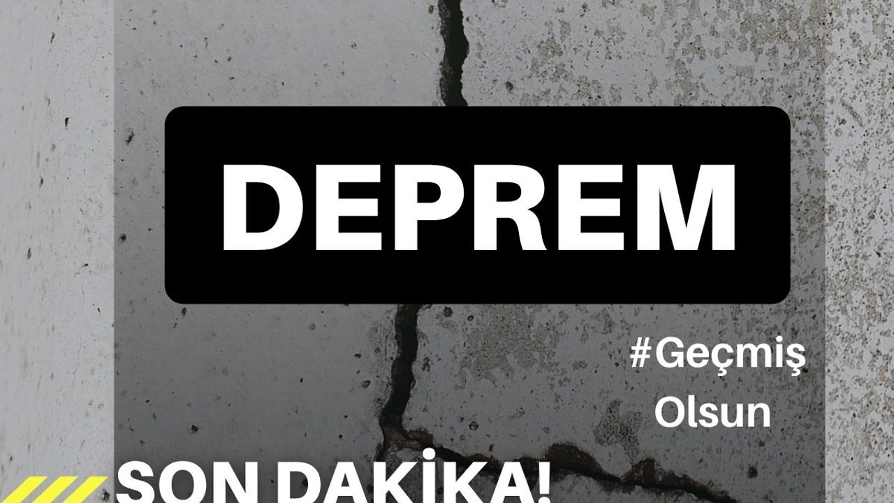 Akdeniz’de 5.4 Büyüklüğünde Deprem!