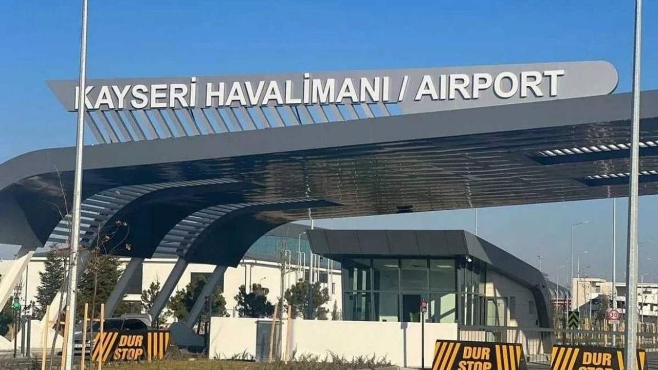 Kayseri semalarında yoğun trafik! Milyonlarca yolcu taşındı