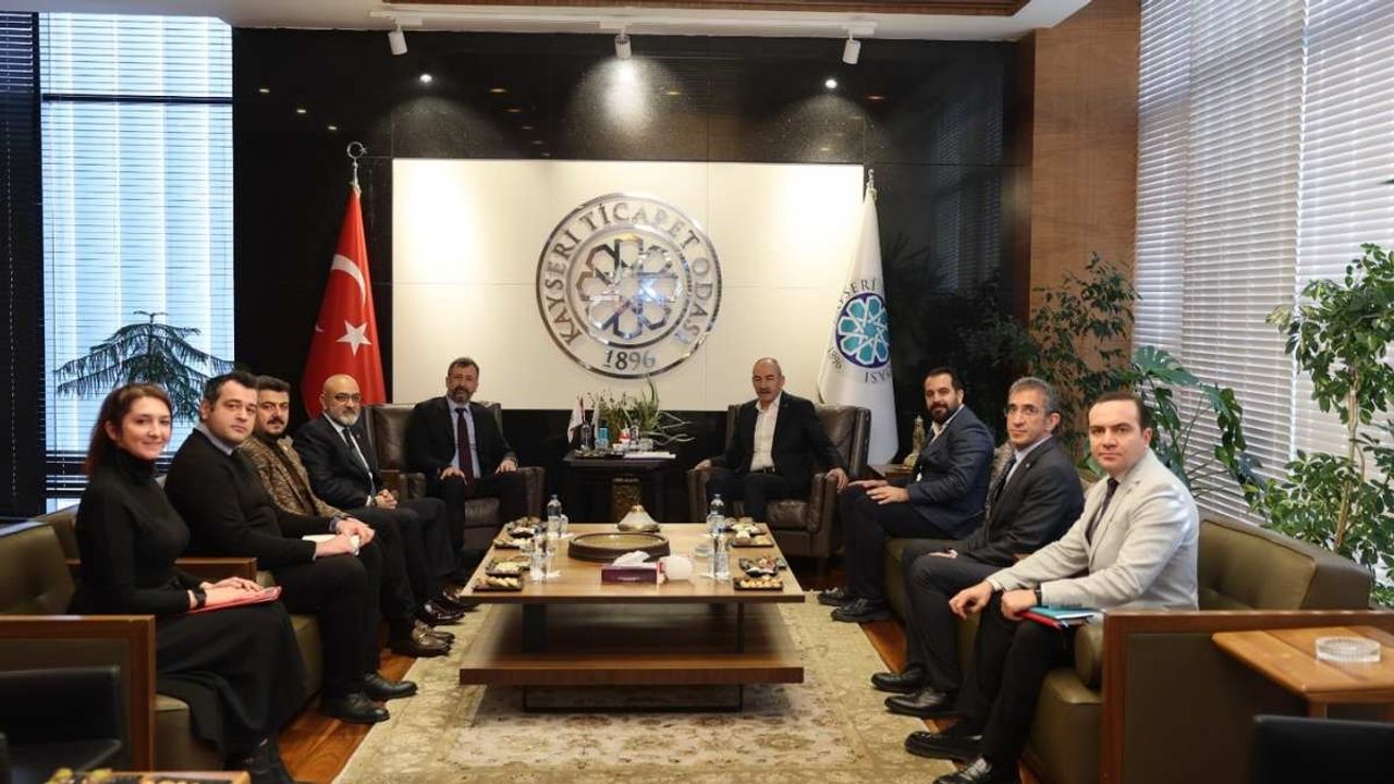 Kayseri Ticaret Odası ve Çekya arasında yeni dönem: Dijital iş birliği güçleniyor