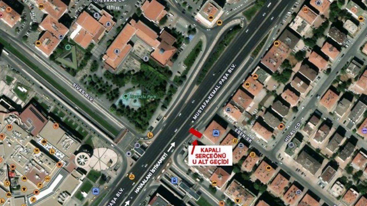 Kayseri’de bugün (13 Kasım 2025) o yol trafiğe kapanacak! Saati belli oldu