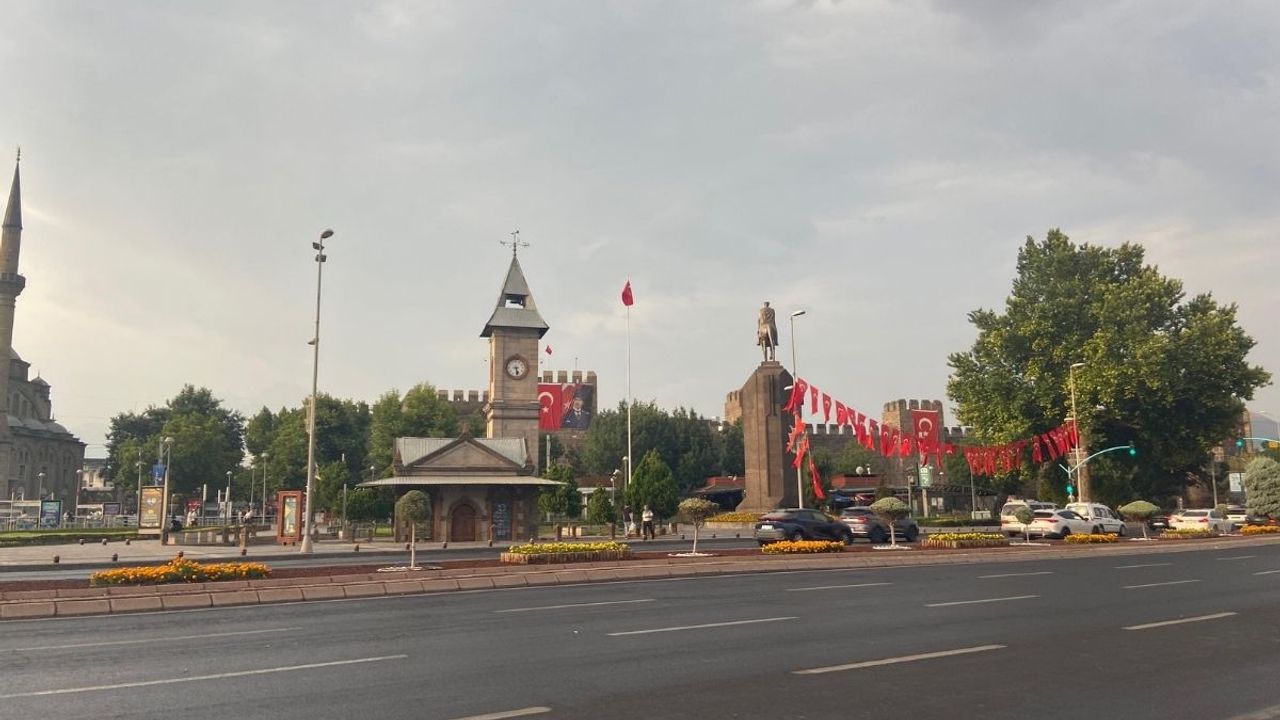 Kayseri’de sağanak ve kuvvetli rüzgar uyarısı