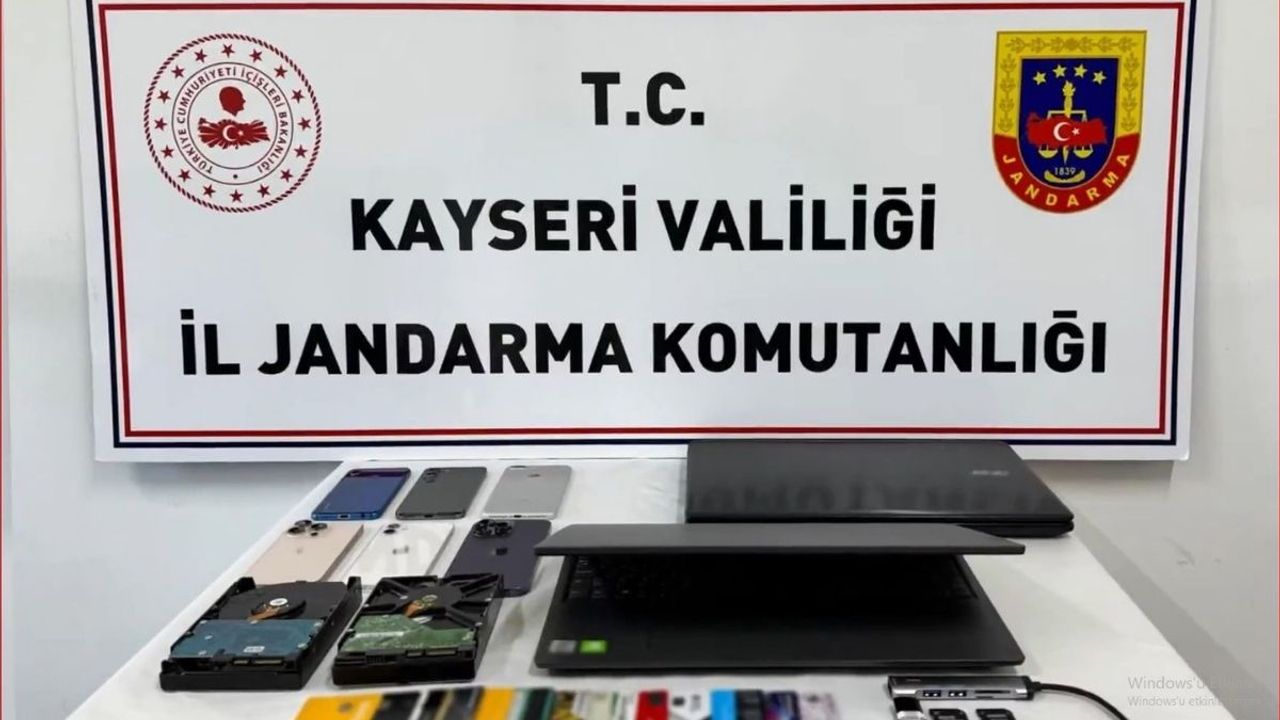 Kayseri’de siber operasyon! 5,8 Milyar TL’lik dolandırıcılık ağı çökertildi