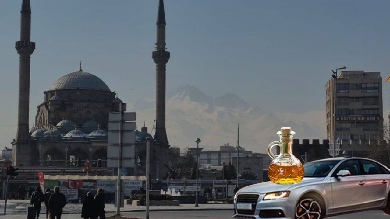 Kayserili sürücülerden yeni akım: Her bagajda bir şişe sirke taşınıyor!
