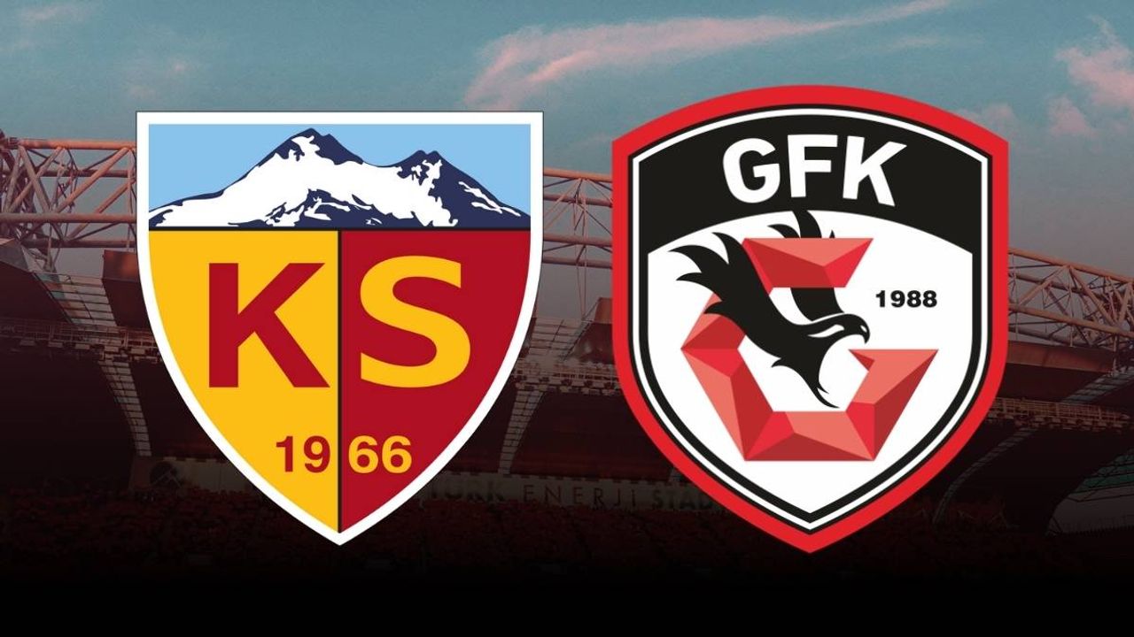 Kayserispor Gaziantep FK maçı için dikkat çeken karar