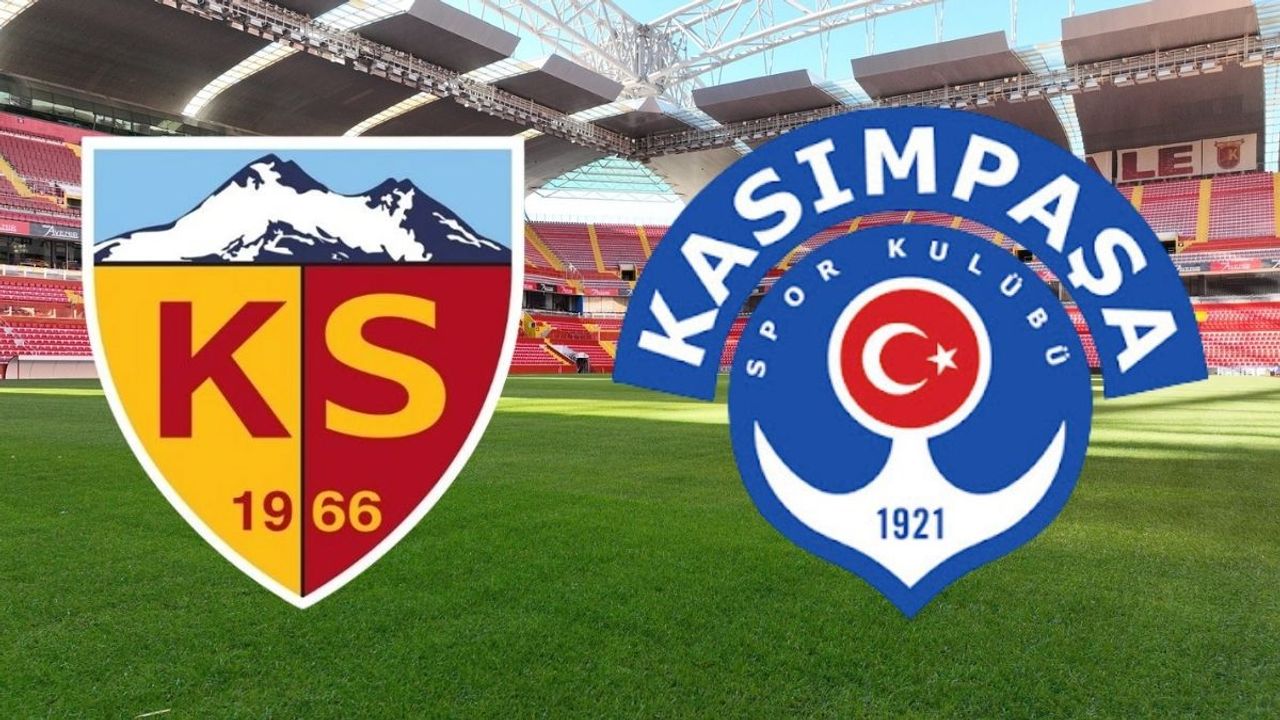 Kayserispor-Kasımpaşa canlı skor