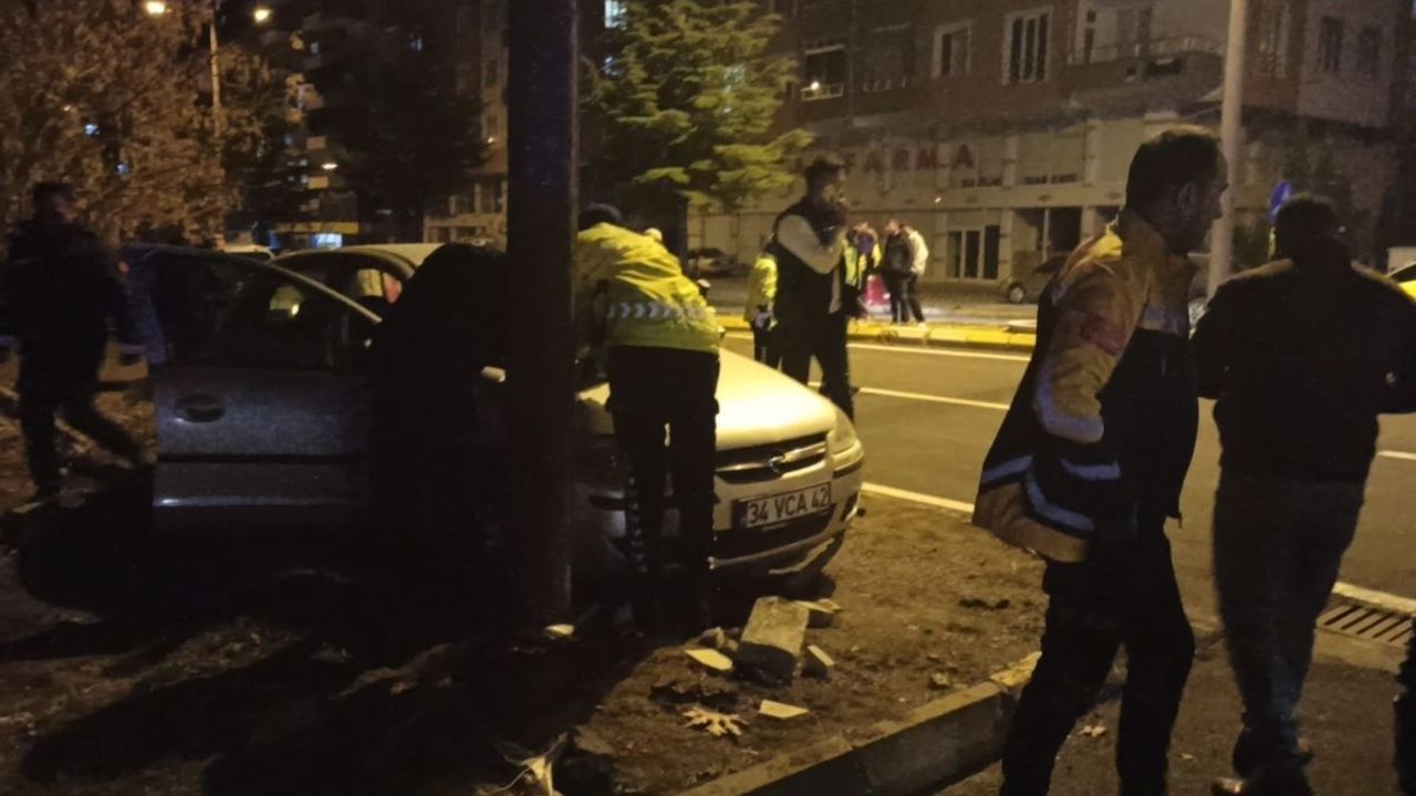 Konya Seydişehir'de trafik kazası: 1 yaralı