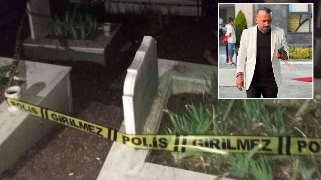 İş adamı mezarlıkta asılı halde ölü bulundu!