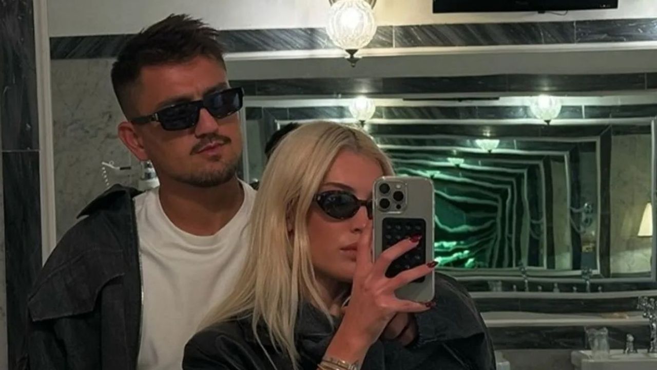 Ünlü futbolcu Cengiz Ünder'in sevgilisine aldığı tektaşın fiyatı dudak uçuklattı