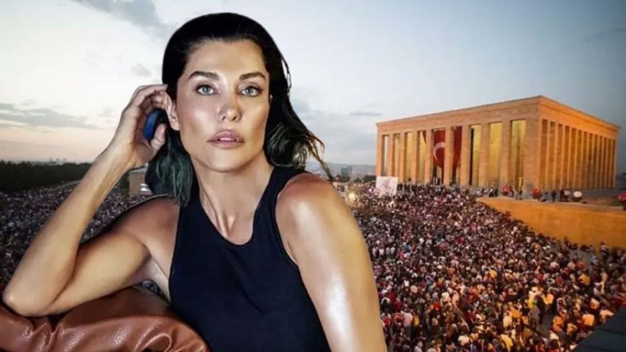 Kayserili ünlü mankenin 10 Kasım paylaşımı olay oldu: Eşekler anırmasın!