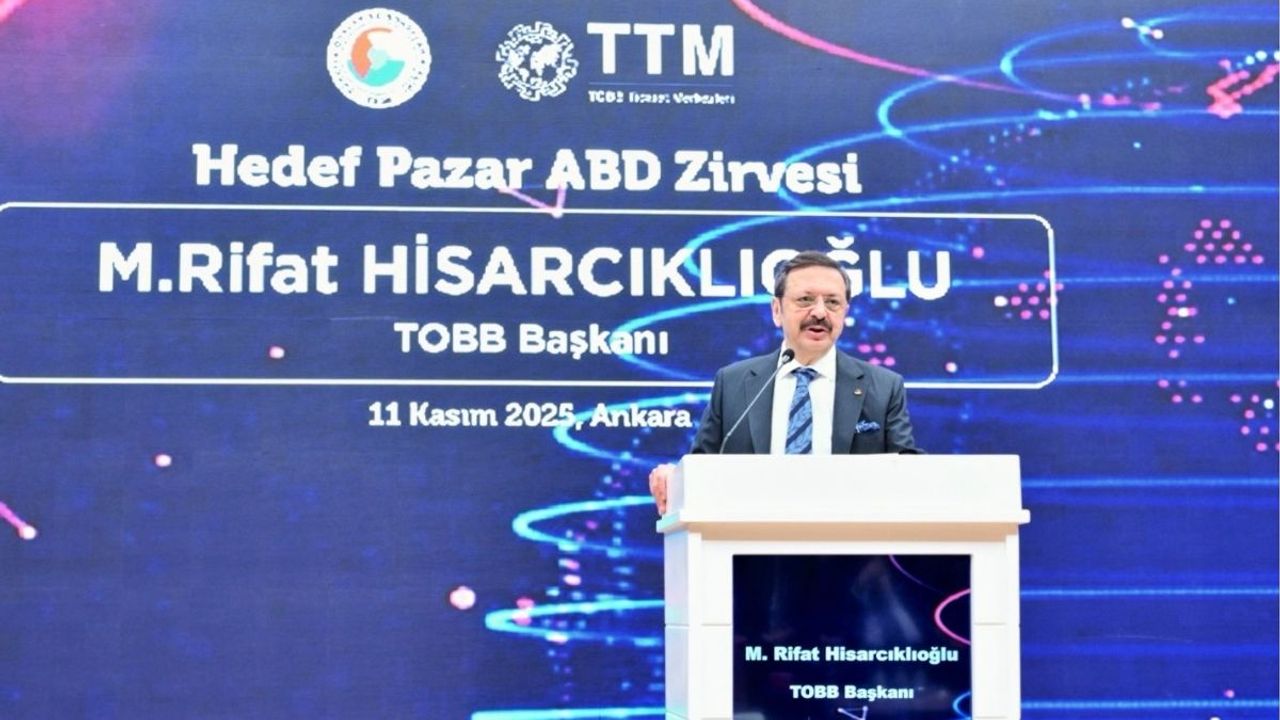 TOBB Başkanı Hisarcıklıoğlu'ndan Türk firmalarına ABD çağrısı: Oyunun içinde olun!