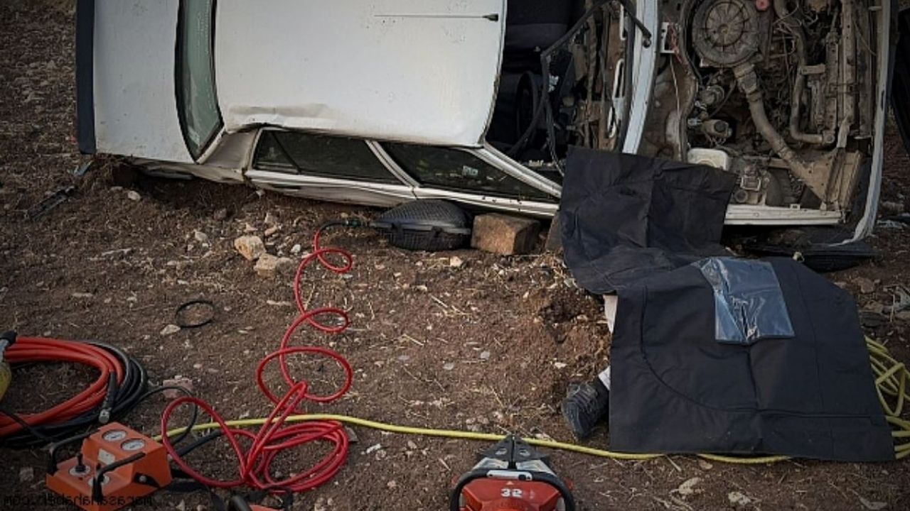 Araziye uçan otomobilden acı manzara: Sürücü hayatını kaybetti