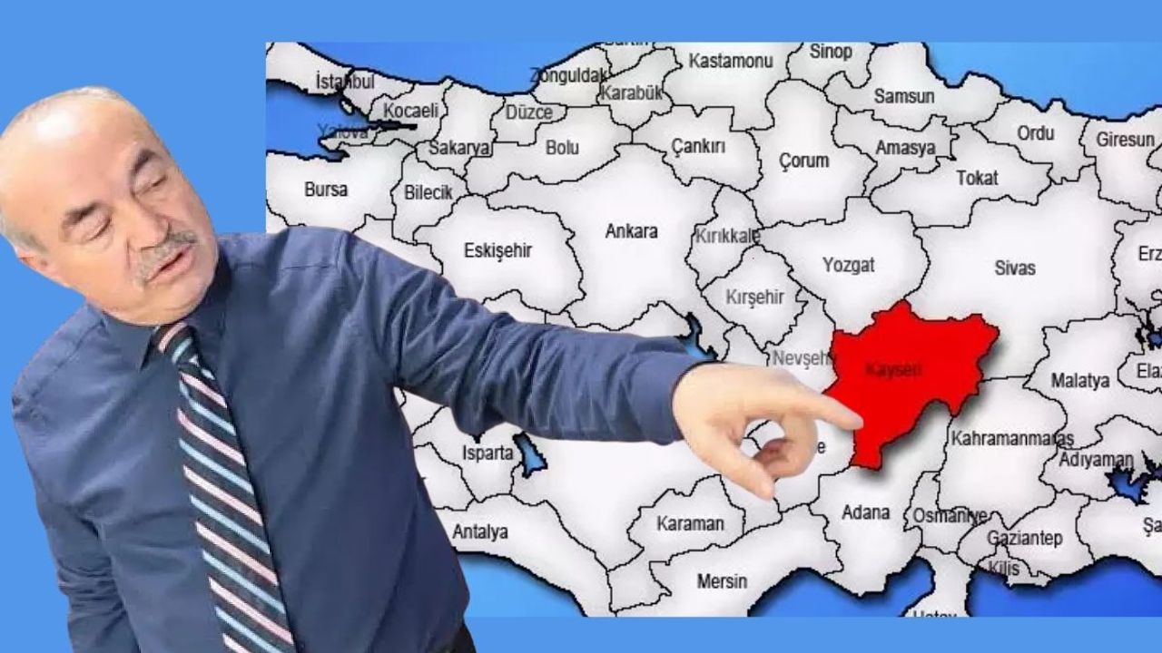 Adnan Evsen'den Kayseri'de 7,5 büyüklüğünde deprem alarmı! 'Raporu var' diyerek açıkladı