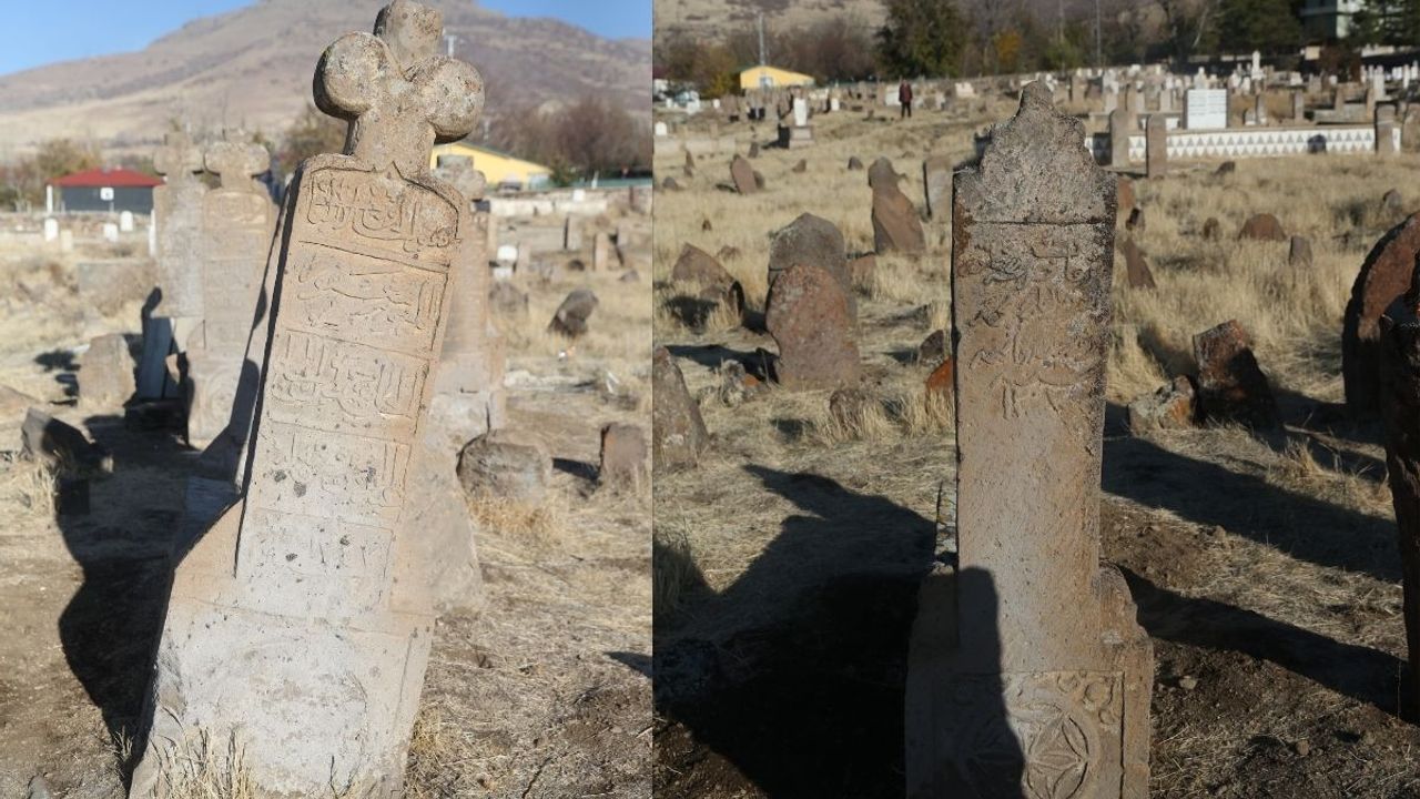 Kayseri'de Türk boylarından Osmanlı’ya uzanan gizemli mezar taşları ortaya çıkarıldı