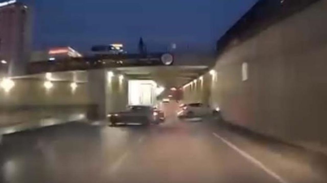 Trafikte makas atan sürücü bedelini ağır ödedi!