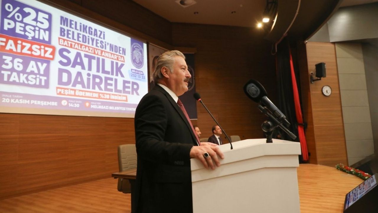 Melikgazi’den faizsiz konut fırsatı! 21 daire anında kapışıldı