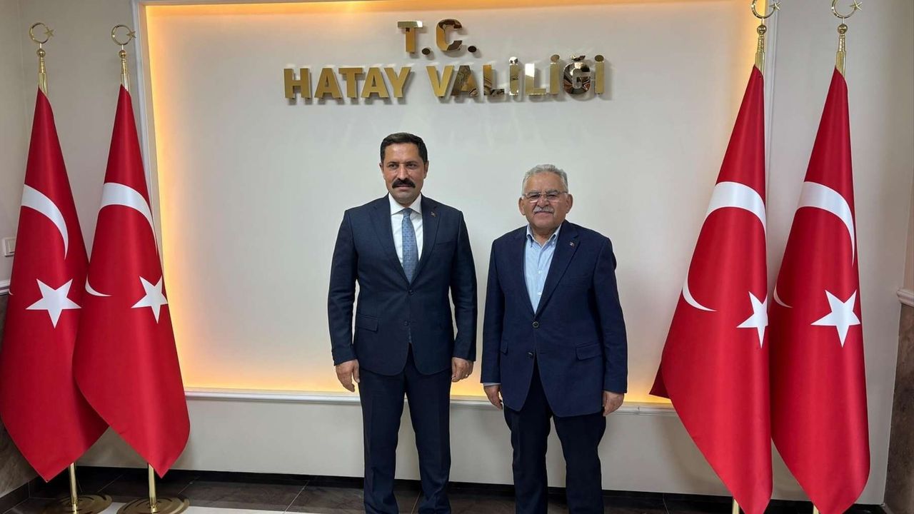 Başkan Memduh Büyükkılıç Hatay’da