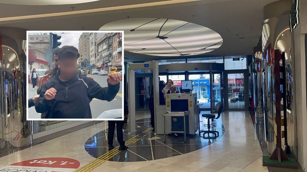 AVM'de silahlı değişim krizi! Bu Şarjörü üzerine boşaltırım!