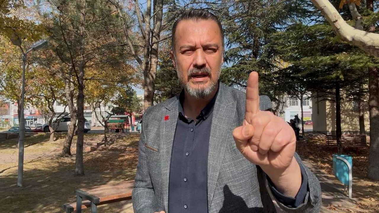 Serdar Gökhan Çiçek: ‘Kayseri’de huzur sadece tabelada var, sokakta yok!’