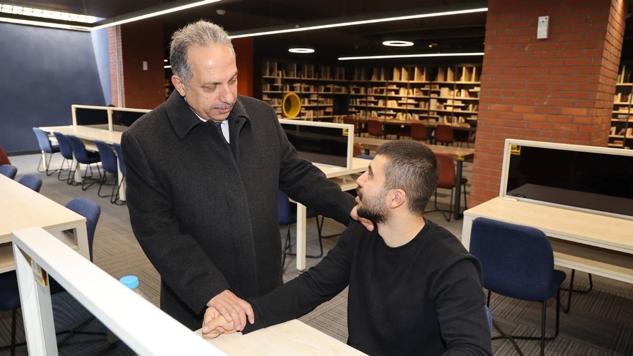 Talas’ın 7/24 Kütüphanesi 1 milyon ziyaretçiyle rekor Kırdı