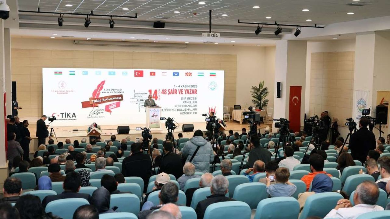 Talas Belediyesi Türk Dünyası yazar ve şairlerini Kayseri’de ağırlıyor