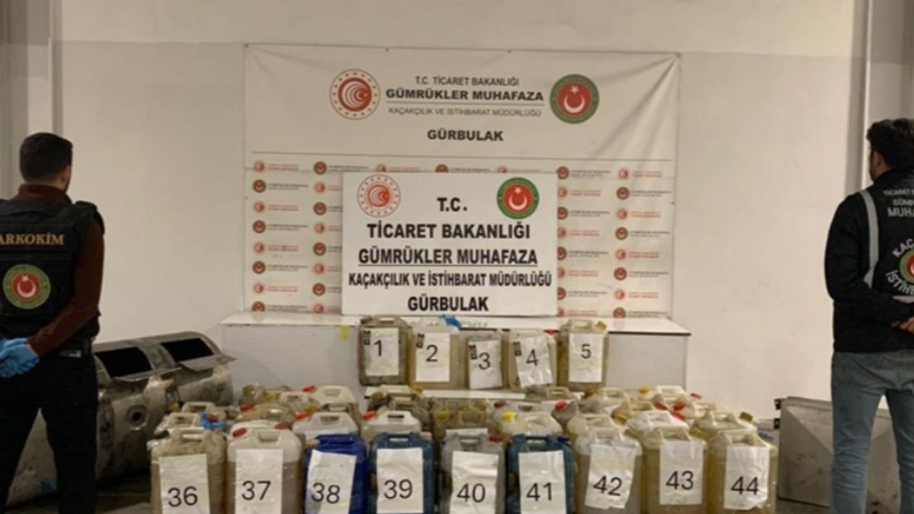 2,6 Milyar TL’lik yasaklı madde operasyonu!