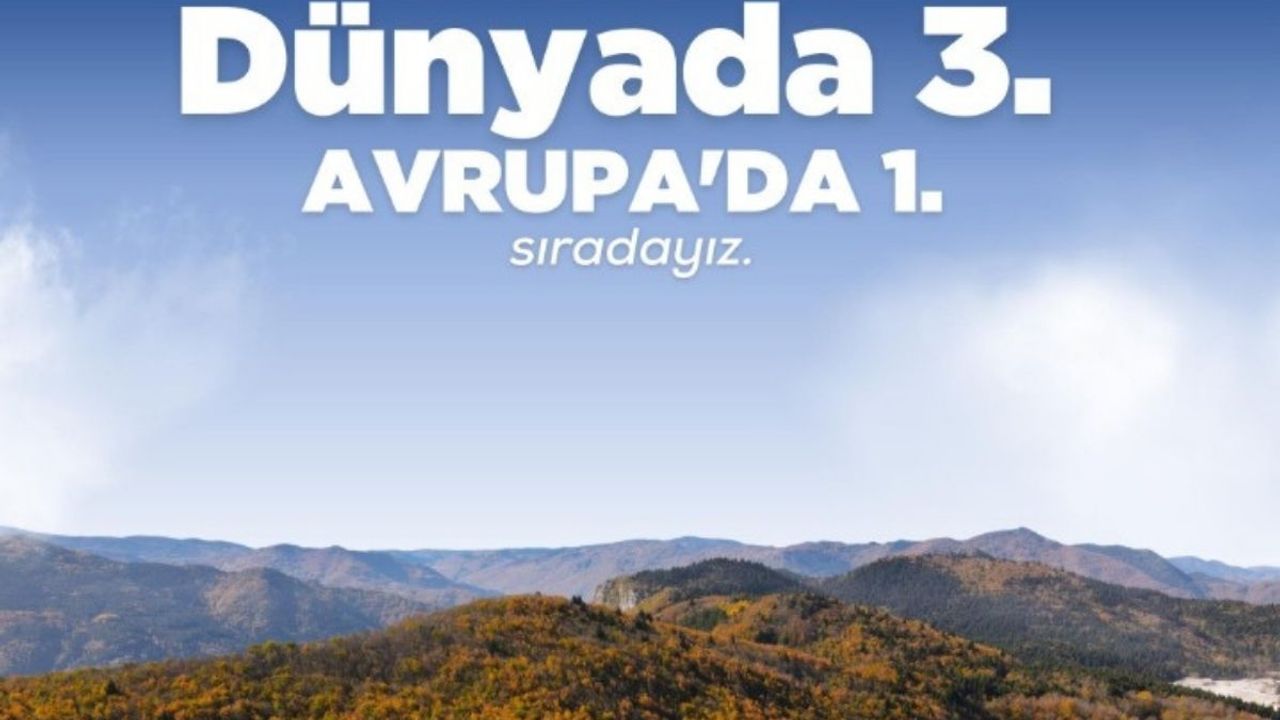 Türkiye Avrupa'yı solladı: Dünyada 3. sırada
