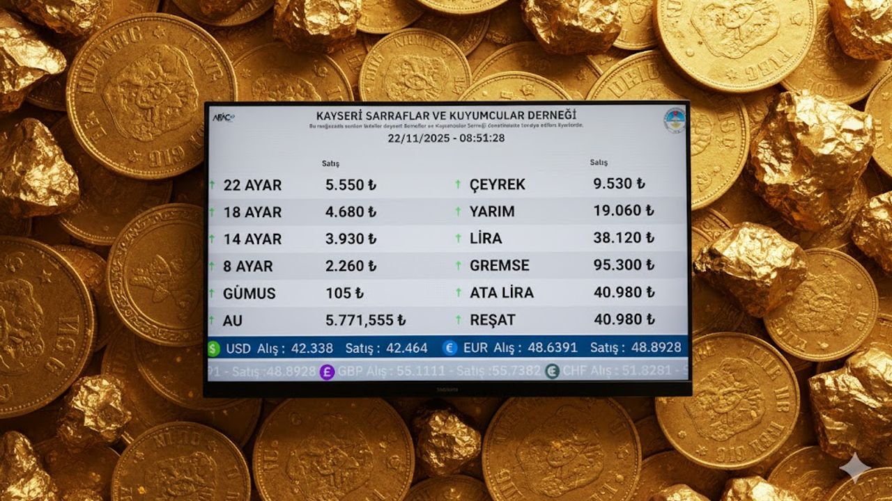 Güncel Altın Fiyatları (22 Kasım)
