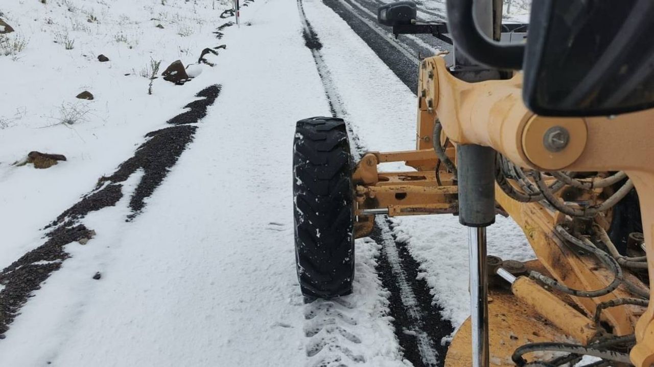 Kayseri Yeşilhisar’da yollar açıldı