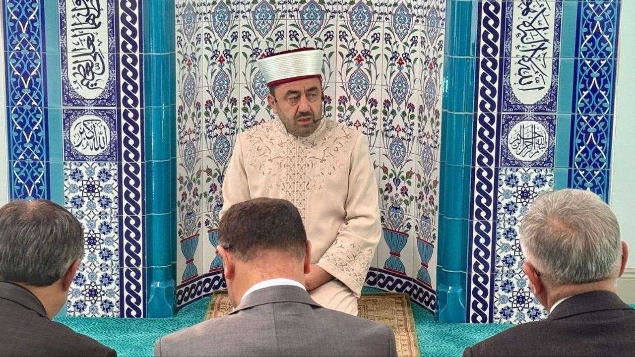 Kayseri’de adliye içine yapılan mescit dualarla hizmete açıldı