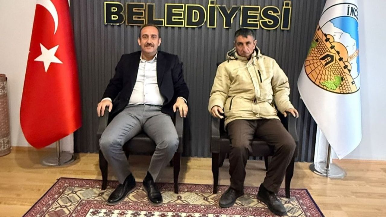 Başkan Mustafa İlmek, makamını 'İncesu’nun Gülü’ olarak bilinen Zihinsel Engelli Savaş Bağlar'a bıraktı.