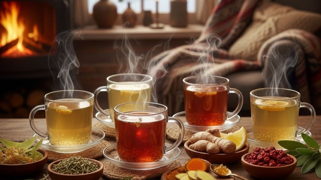 Kayseri’de kış aylarında şifa kaynağı: Gribe ve soğuk algınlığına iyi gelen bitki çayları