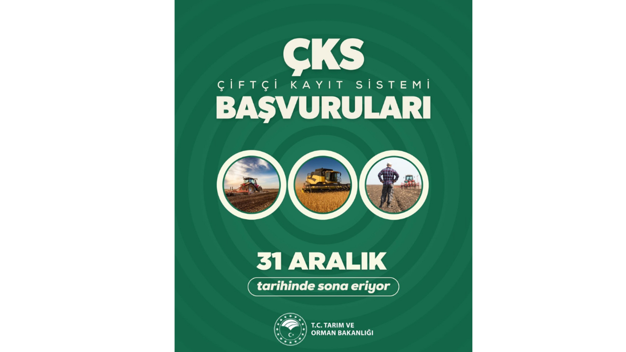 Kayseri’de çiftçiler bu tarihi kaçırmasın: ÇKS başvuruları bitiyor!