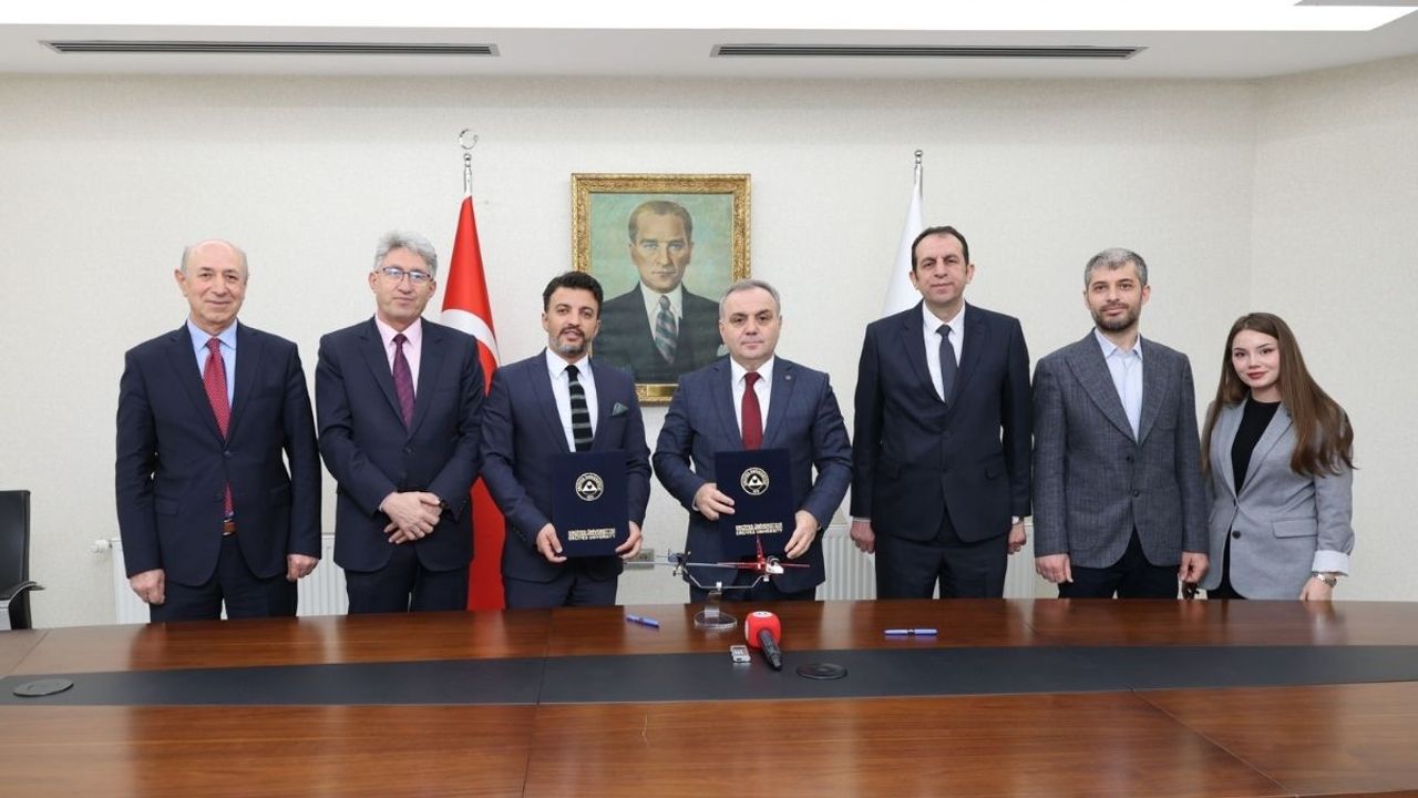 ERÜ ile TOMTAŞ arasında havacılıkta stratejik iş birliği protokolü imzalandı