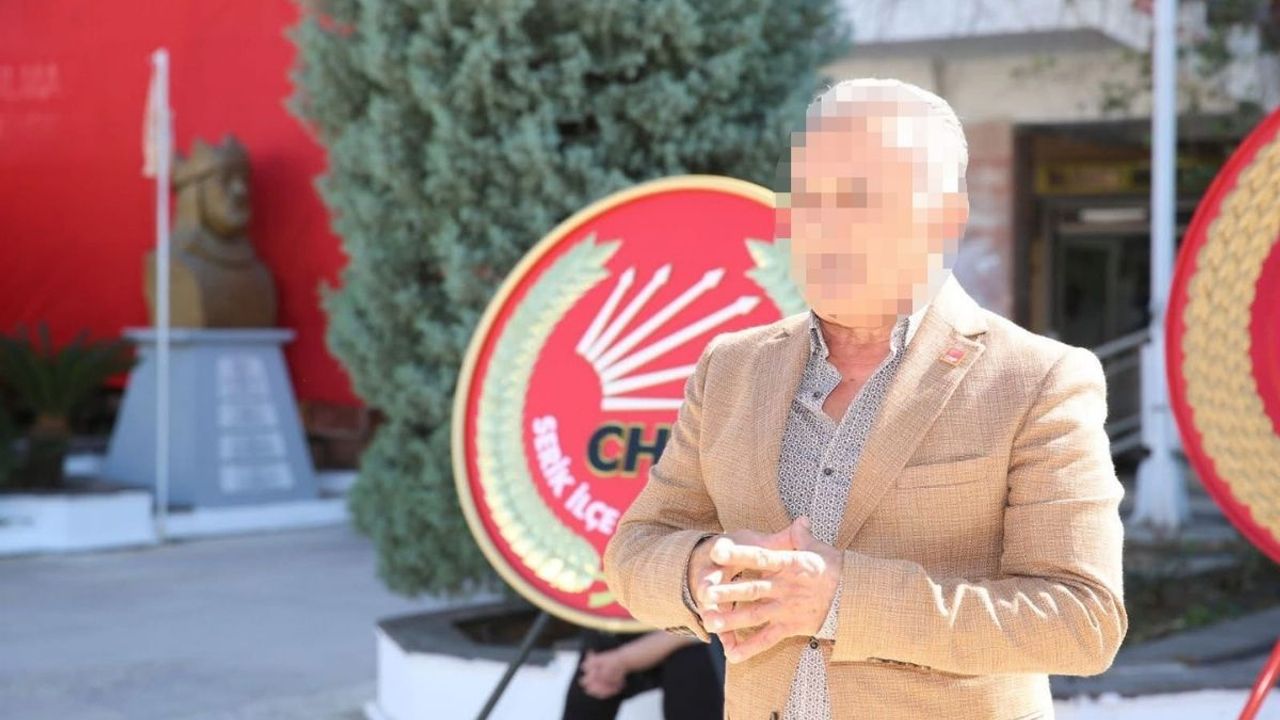 Eski CHP Serik İlçe Başkanı rüşvet iddiasıyla gözaltında