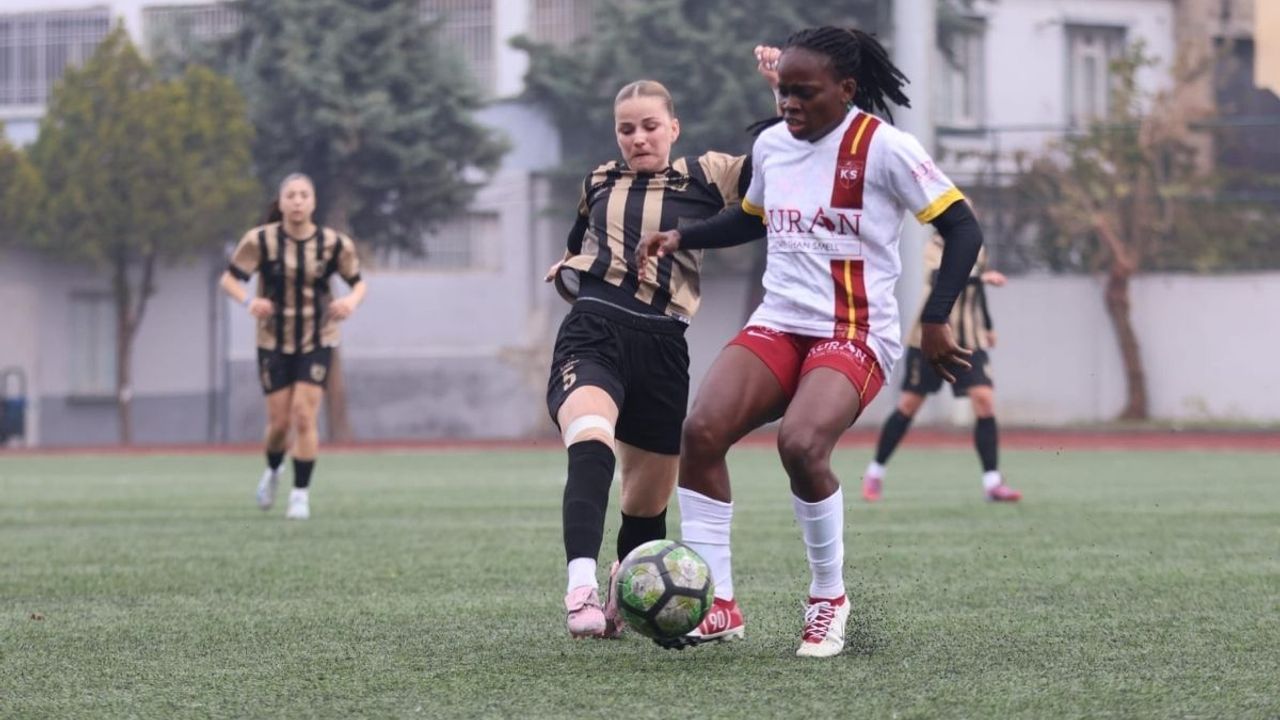 Kayseri Kadın FK, Gaziantep deplasmanından 1 puanla döndü