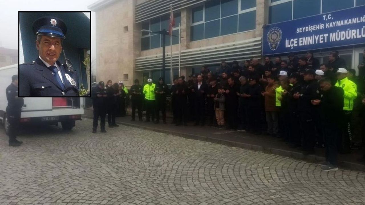 Kalp krizi geçiren polis memuru hayatını kaybetti