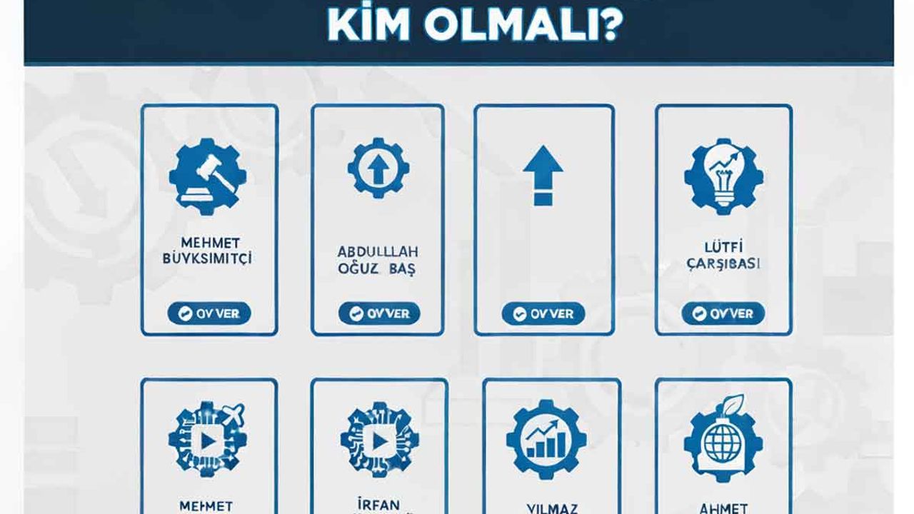 KAYSERİ SANAYİ ODASINDA SEÇİM RÜZGARI: İŞ DÜNYASININ NABZI BU ANKETTE ATTI!
