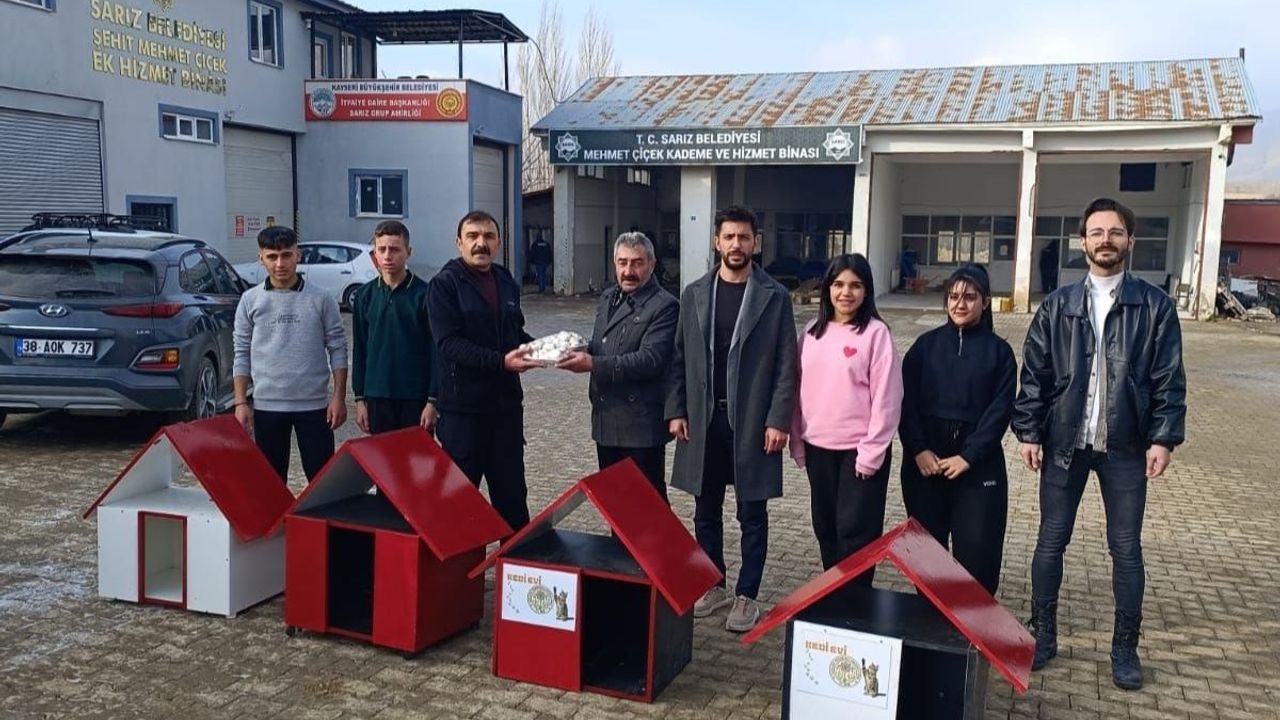 Kayseri Sarız’da eğitim üretime dönüştü!