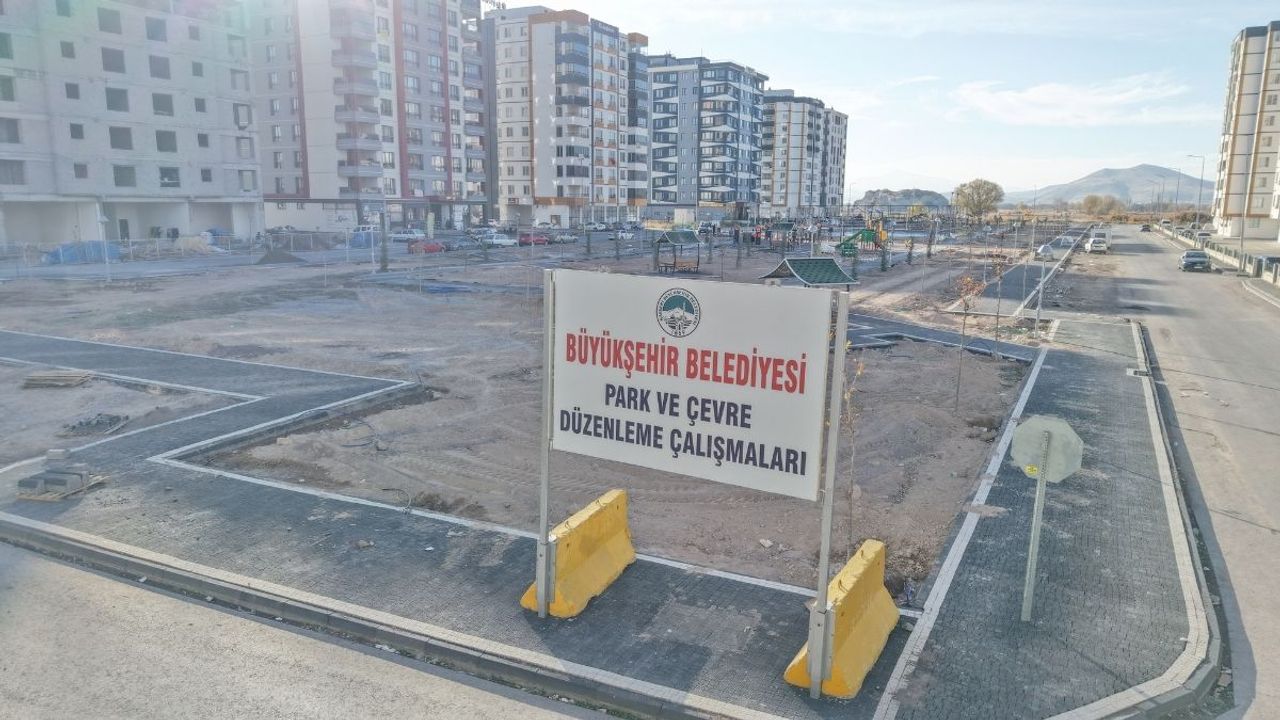 Kayseri Şehir Hastanesi çevresinde Kayseri Büyükşehir’den 35 milyonluk yatırım