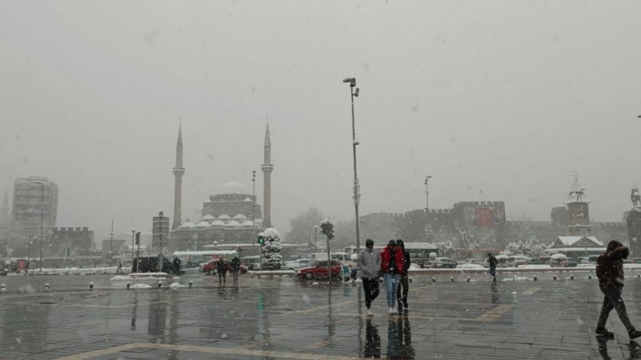 Kayseri’de hafta sonu kar yağışı etkili olacak