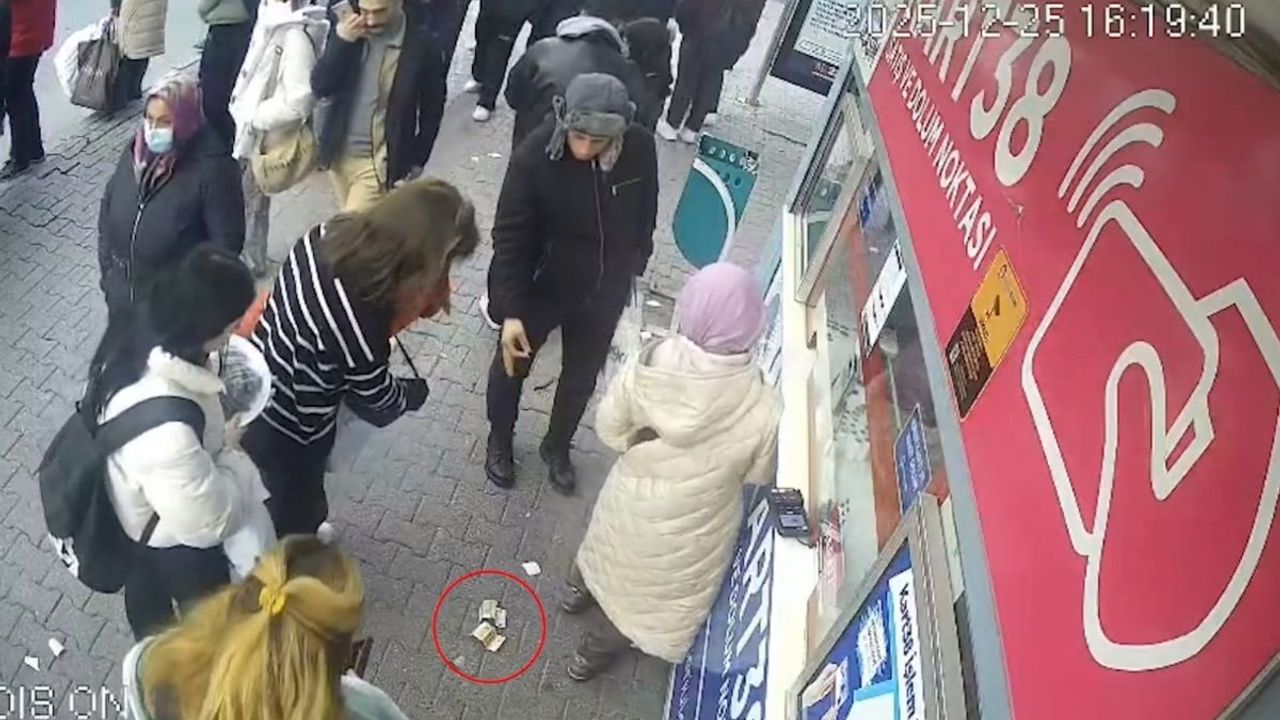 Kayseri’de örnek davranış! Bulunan 250 Euro sahibine teslim edildi