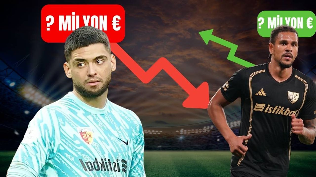 Beklenen liste açıklandı! Kayserispor’un en değerlisi belli oldu